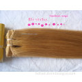 straight blond weft hair, weave human hair